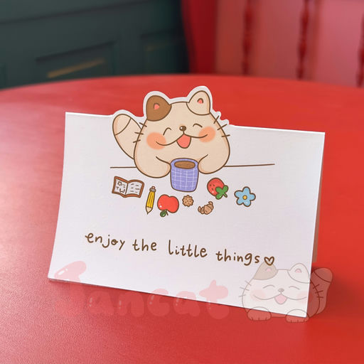 Greeting Card - Enjoy the Little Things