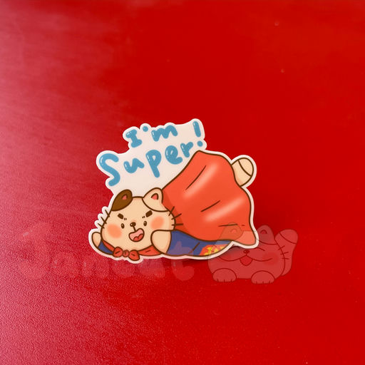 Waterproof Sticker - I'm Super