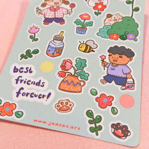 Sticker Sheet - Best Friends