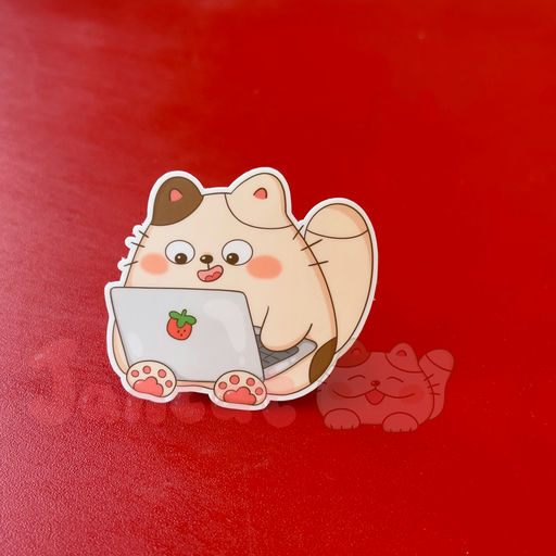 Waterproof Sticker - Working Hard