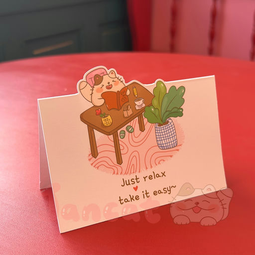 Greeting Card - Take It Easy