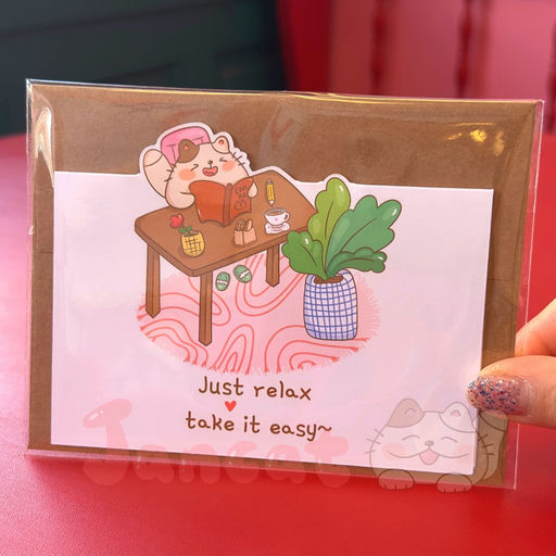 Greeting Card - Take It Easy
